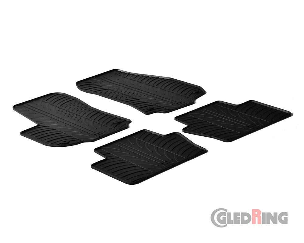 Rubber mats for Opel Zafira B, 2005-2011