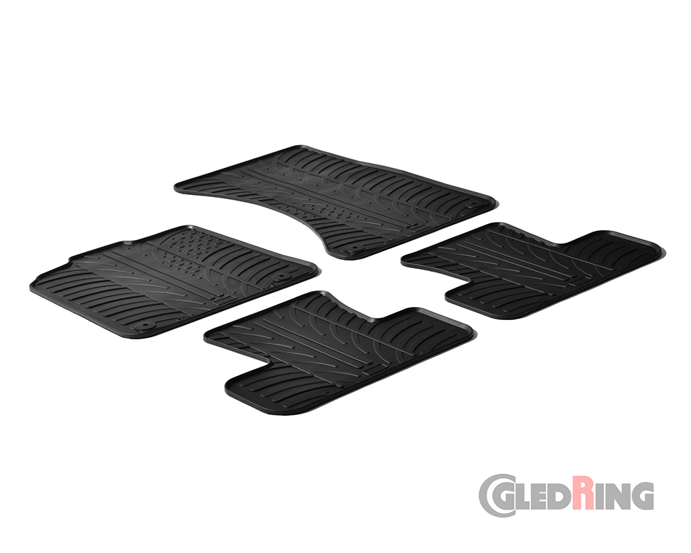 Tapetes de borracha para Audi Q5, 2008-2016