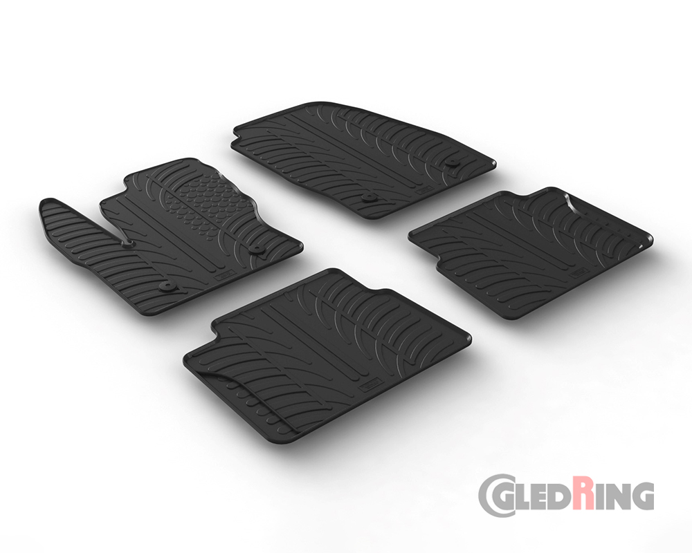 Tapetes de borracha para Ford Transit Connect, 2014-2022