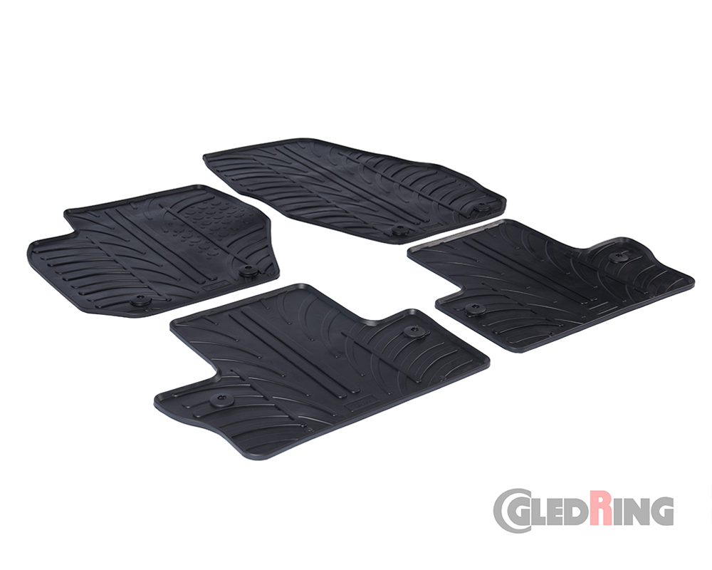 Tapetes de borracha para Volvo S60, V60, 2010-2018