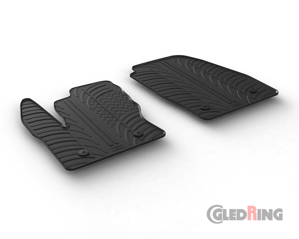 Tapetes de borracha para Ford Transit Connect, 2016-2022