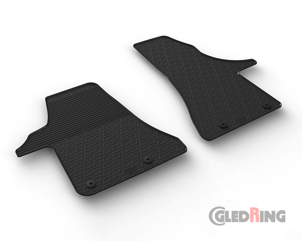 Tapetes de borracha para Volkswagen T6.1 Transporter, 2020-