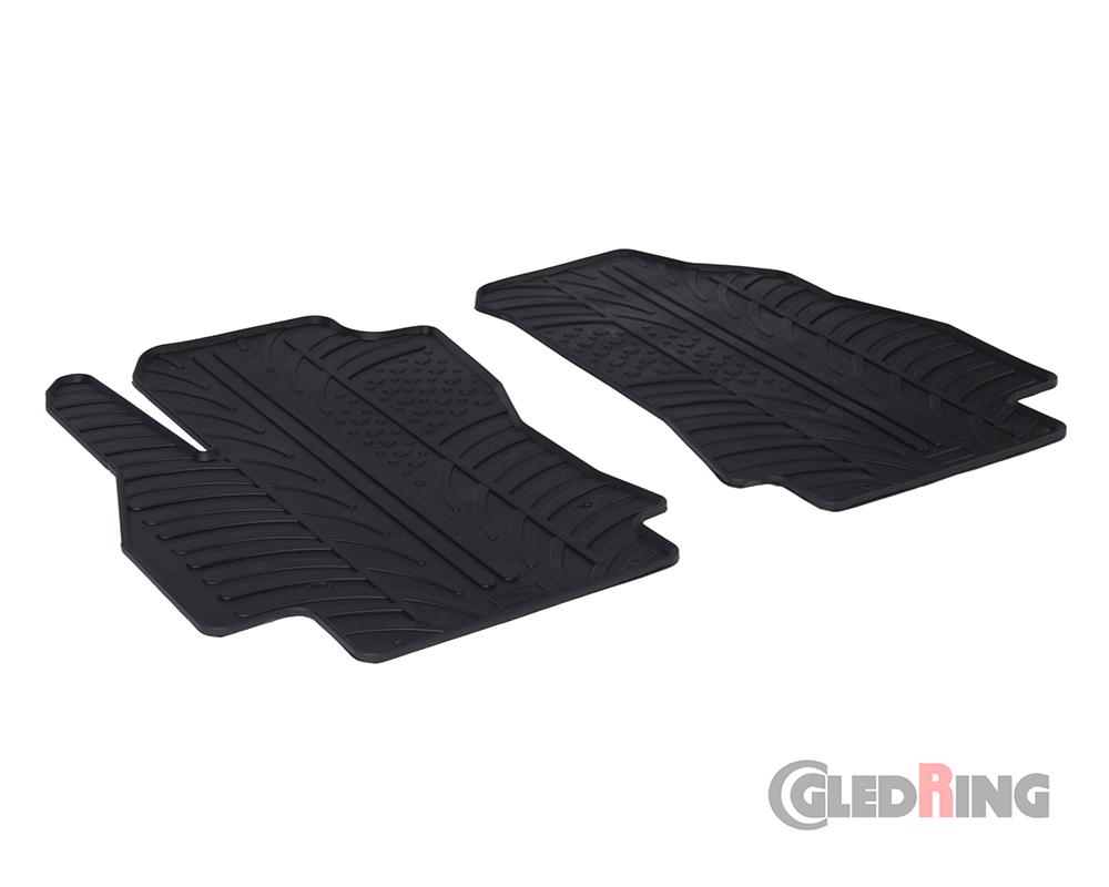 Tapetes de borracha para Citroen Nemo, 2007-