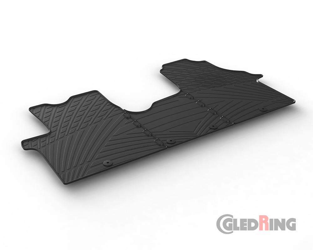 Tapetes de borracha para Renault Trafic, 2014-